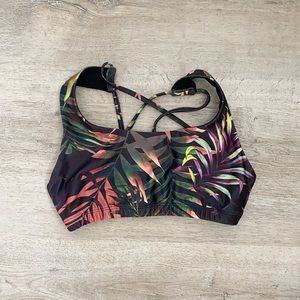 Onzie Tropical Print Sports Bra
